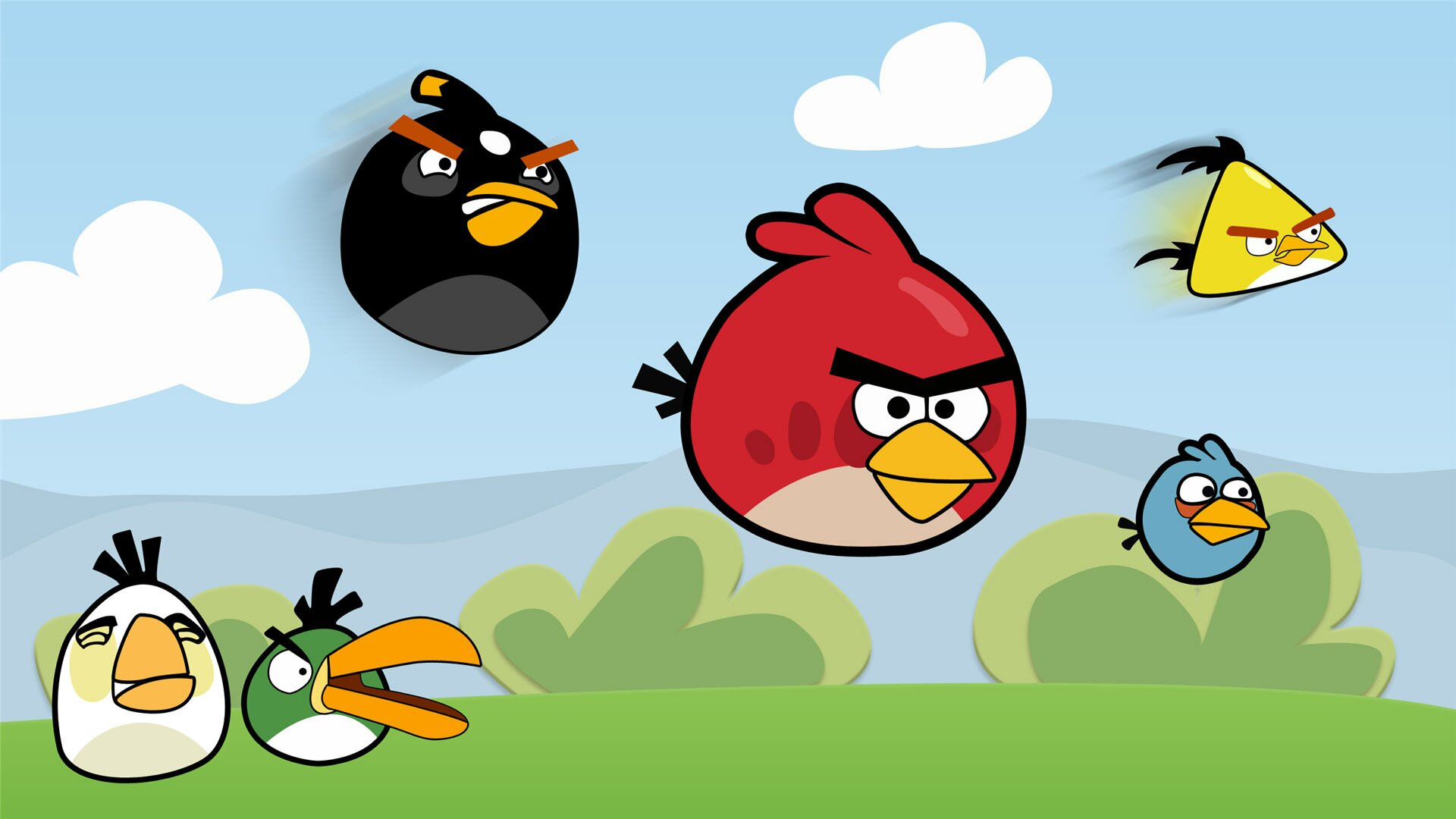 angry birds wallpaper
