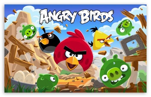 angry birds wallpaper