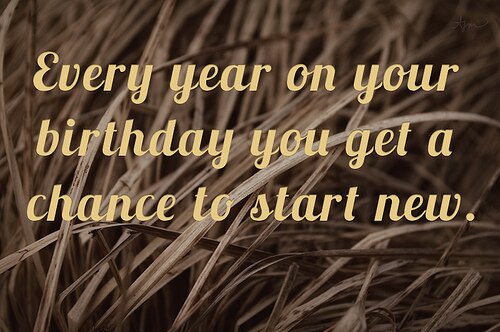 birthday quote