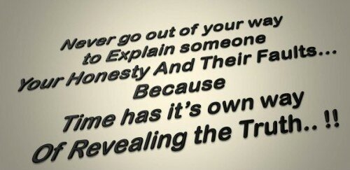 honesty 