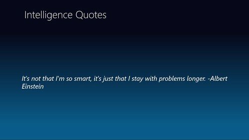 intelligence