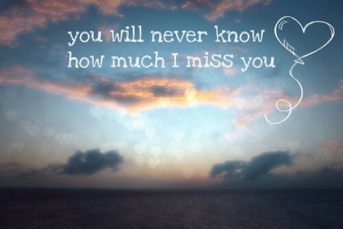  i miss you